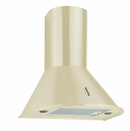 Hota incorporabila decorativa Fram FDH-660RBG, 589 mc/h, 1 Motor, Lumina LED, 1 Filtru aluminiu (Bej)
