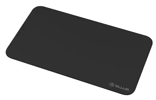 Mousepad Tellur SmoothClick L, margini cusute, 700x400x3mm (Negru)