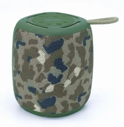 Boxa Portabila Gembird SPK-BT-LED-03-CM, Bluetooth, 5W (Camuflaj)