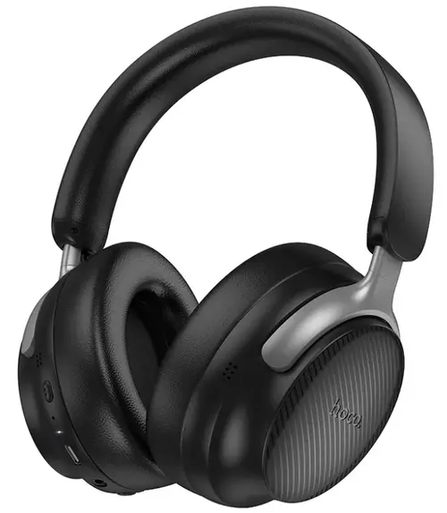 Casti Stereo Bluetooth HOCO W53 Plus, ANC, Microfon (Negru)