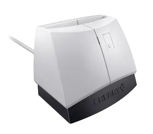 Terminal cititor carduri inteligente CHERRY ST-1144UB, USB (Alb)