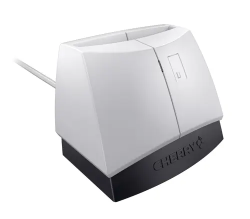 Terminal cititor carduri inteligente CHERRY ST-1144UB, USB (Alb)
