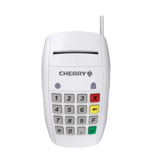 Terminal cititor carduri inteligente CHERRY, ST-2100, USB (Alb)