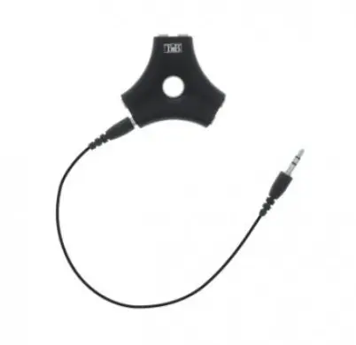Adaptor audio TnB ADASPLIT5, 5x 3.5mm (Negru)
