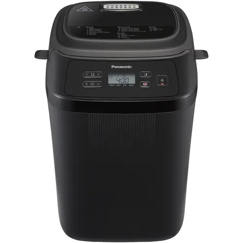 Masina de paine compacta Panasonic SD-PN100KXE, display LCD, 18 programe (4 programe fara gluten) (Negru)