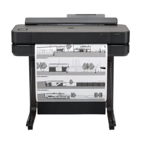 Plotter HP T650 2025 Edition, 24inch, A1, Retea, WiFi (Negru)