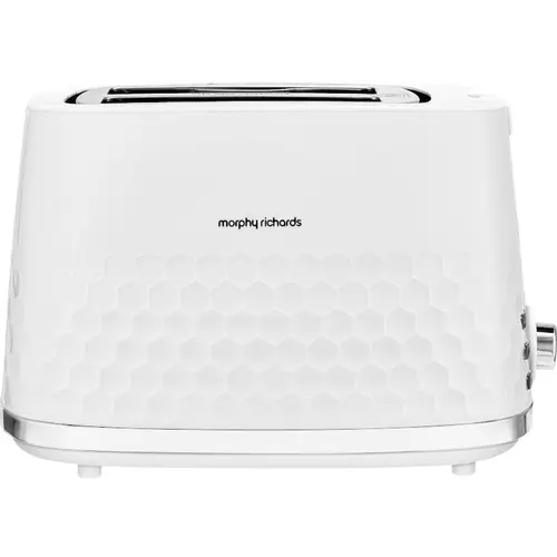 Prajitor de paine Morphy Richards MUC-TH2W, 2 felii, 850 W, 7 trepte putere (Alb)