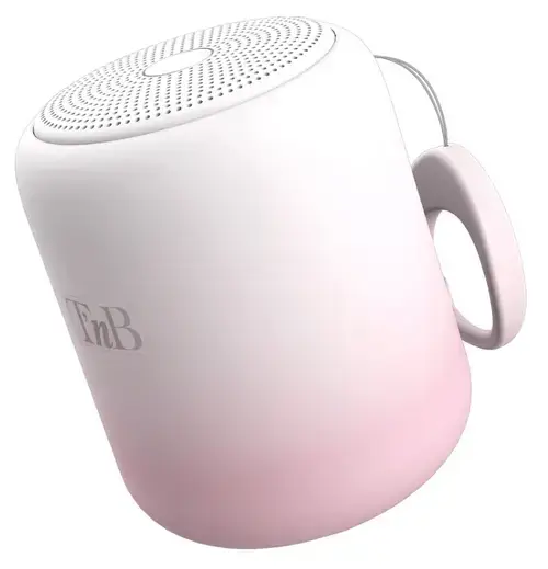 Boxa portabila TnB COLOR, 3W RMS, Bluetooth 5.0, TWS, IPX4, 1200 mAh (Roz)