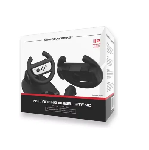 Stativ volan racing ready2gaming R2GNSW2WHEELSTAND pentru controller Nintendo Switch /Switch 2 (Negru)