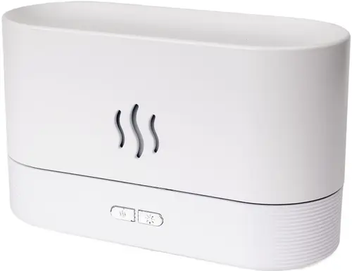 Difuzor aromaterapie Platinet PADYMF701W Flame Aroma, 4.5 W, 0.18 l (Alb)