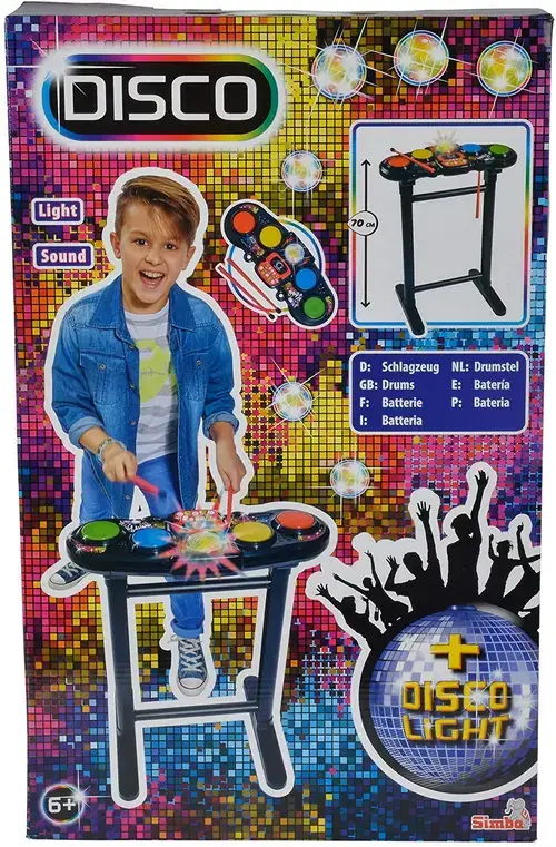 Set de tobe Simba Disco (Multicolor)