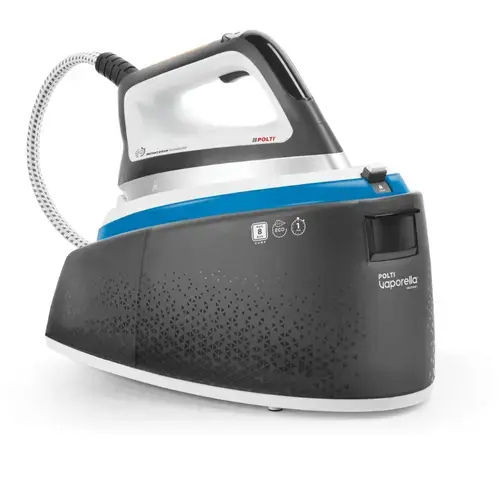 Statie de Calcat Polti Vaporella Instant VI50.54, 2200 W, 2 l, Presiune Pompa 8 BAR, Jet Abur 600 gr min, Functie ECO (Gri/Albastru)