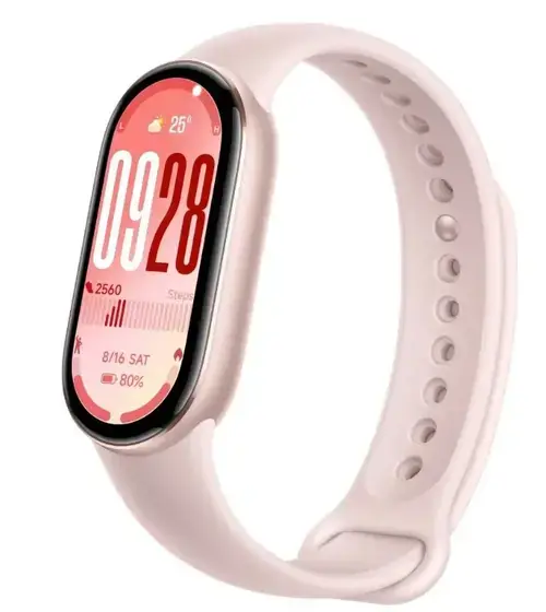 Bratara fitness Xiaomi Band 10, Android /iOS, curea TPU, ecran AMOLED 1.72inch, Bluetooth 5.4, Waterproof (Roz)