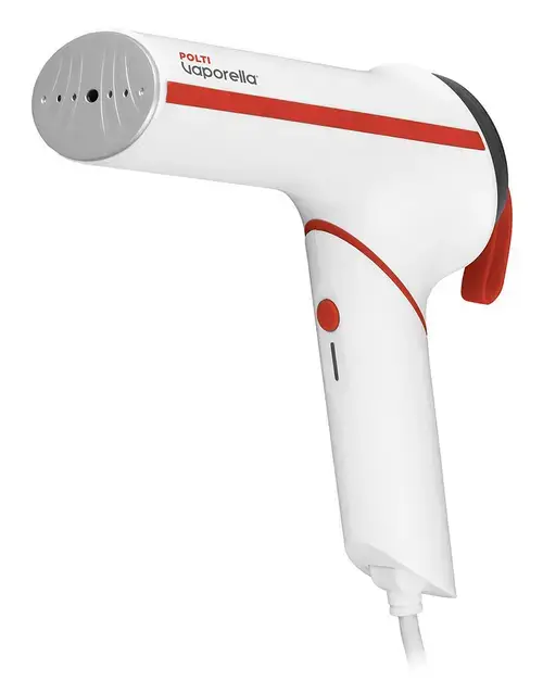 Aparat Portabil de Calcat Vertical cu Abur Vaporella GSM50R, 800 W, incalzire 30 sec, emisie abur 16 g min (Alb/Rosu)