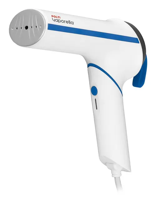 Aparat Portabil de Calcat Vertical cu Abur Vaporella GSM50R, 800 W, incalzire 30 sec, emisie abur 16 g min (Alb/Albastru)