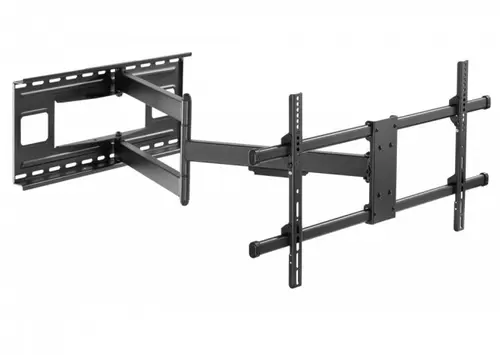 Suport TV de perete Nexio NX-LPA49-483XLD, brat extralung (1015 mm), Heavy-Duty, full-motion, reglabil, 43-80 inch(109cm-203cm), capacitate sustinere 50KG (Negru)