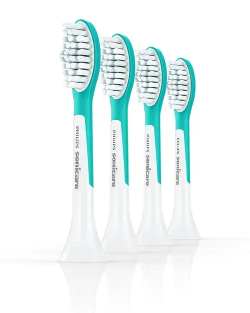 Rezerve periuta electrica Philips Sonicare pentru copii HX6044/90, 4 bucati (Alb/Albastru)