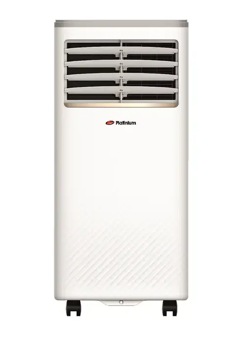 Aparat de aer conditionat portabil Platinium P07CX, 7000 BTU, 10-15 mp, Sleep Mode, Auto-restart, Display LED (Alb)
