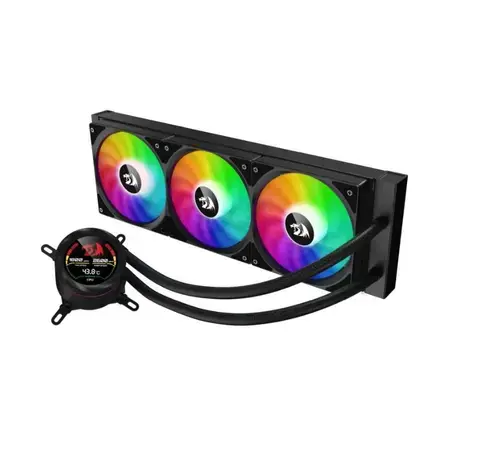 Cooler CPU Redragon CCW-1017, aRGB LED, 3 x 120 mm (Negru)