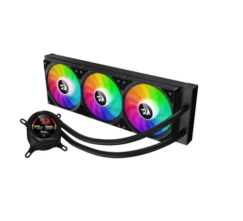 Cooler CPU Redragon CCW-1017, aRGB LED, 3 x 120 mm (Negru)