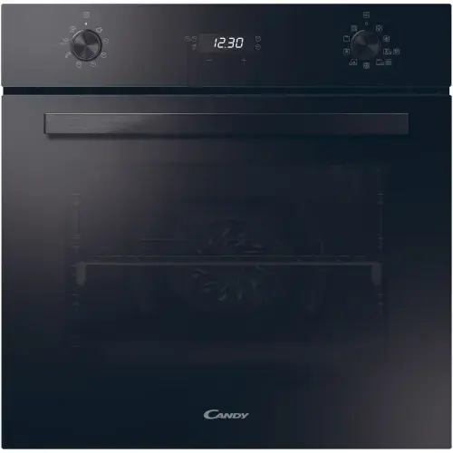 Cuptor incorporabil Candy FMBC P996S E0, Electric, 70 l, Autocuratare pirolitica, Steam, Conectivitate WiFi/ hOn app, Display touch control, Soft close, Clasa A (Negru)