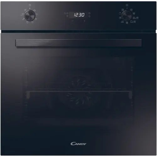 Cuptor incorporabil Candy FMBC P996S E0, Electric, 70 l, Autocuratare pirolitica, Steam, Conectivitate WiFi/ hOn app, Display touch control, Soft close, Clasa A (Negru)