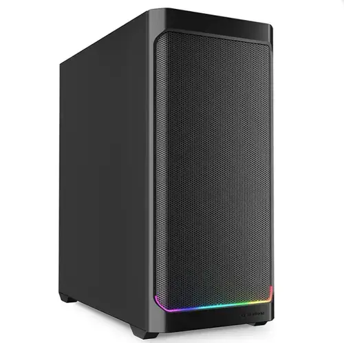 Carcasa Sharkoon AK4 RGB, ATX, fara sursa (Negru)