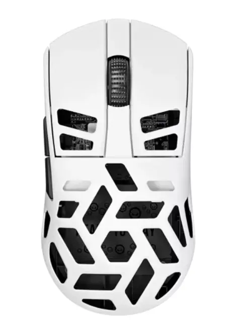 Mouse Gaming Wireless Lorgar MSE90W, Optic, 26000 DPI (Alb)