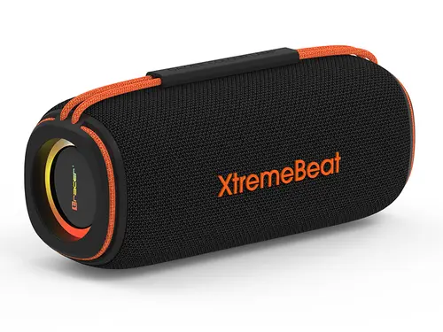 Boxa portabila Tracer XtremeBeat Ultra XtraVox XL TWS, Bluetooth, 25 W, RGB, AUX, MicroSD, USB-A, Autonomie 8 ore, IPX6 (Negru)