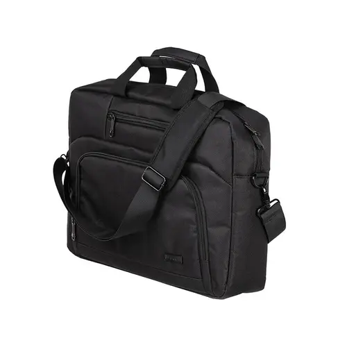 Geanta laptop Tracer 15,6inch Balance PRO, Material rezistent, Compartimente speciale (Negru)