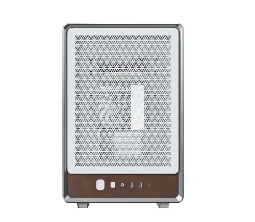Carcasa Montech Heritage PRO, Fara Sursa, Mini Tower (Alb/Maro)