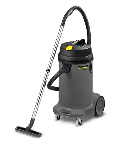 Aspirator umed-uscat Karcher NT 48/1, 48 L, 1380 W (Negru/Galben)
