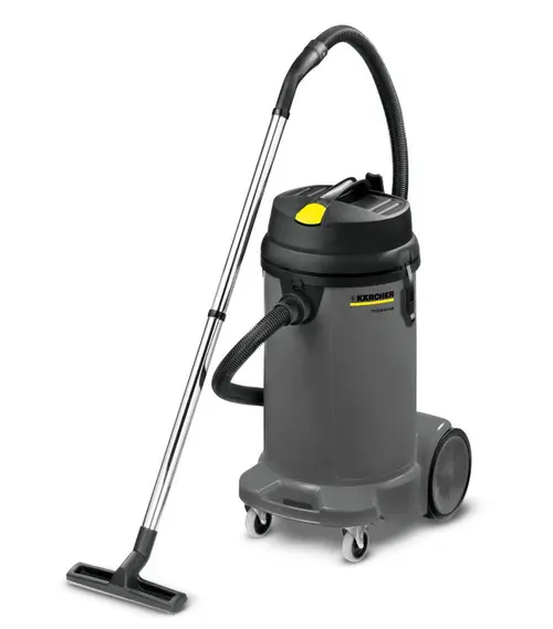 Aspirator umed-uscat Karcher NT 48/1, 48 L, 1380 W (Negru/Galben)