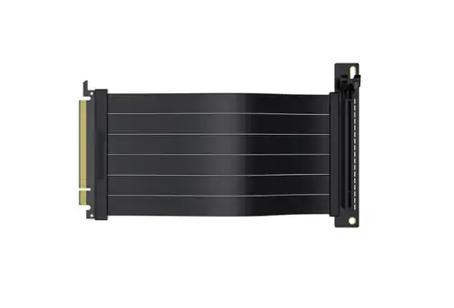 Accesoriu carcasa Gamemax PCI-e 4.0 Riser Cable (Negru)