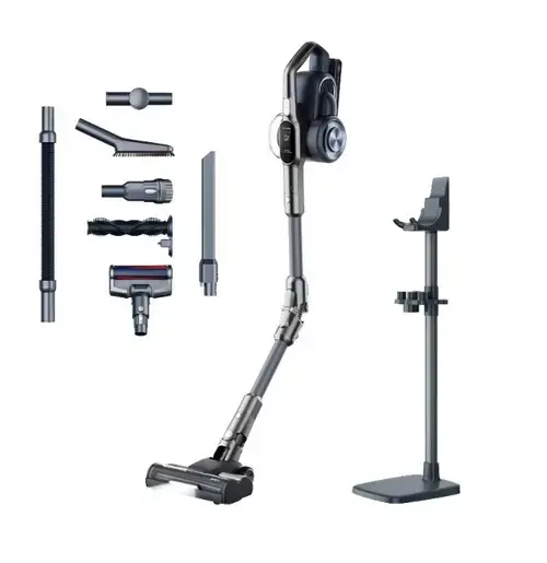 Aspirator vertical fara fir Jimmy H11 Pro Hercules, Putere aspirare 260AW, Autonomie 90 min (Argintiu)