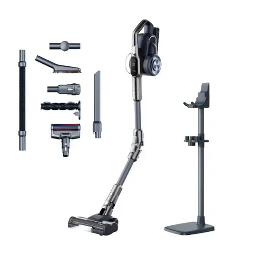 Aspirator vertical fara fir Jimmy H11 Pro Hercules, Putere aspirare 260AW, Autonomie 90 min (Argintiu)