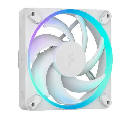 Ventilator Fractal Design Momentum 12 RGB, PWM, 350 - 2200rpm, iluminare aRGB, 120mm (Alb)