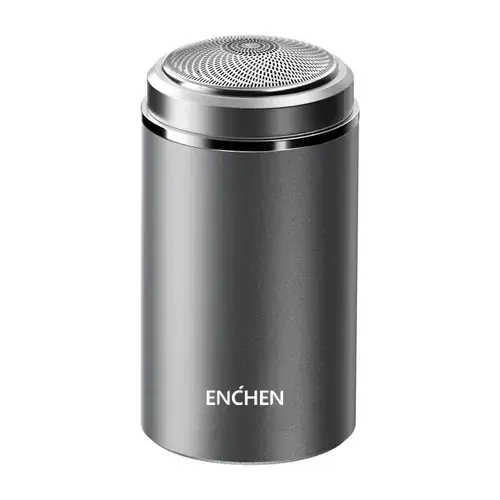 Aparat de ras electric umed/uscat Enchen Z3, Motor 3 W, Autonomie 60 minute, 350 mAh, Lame flexibile (Gri)