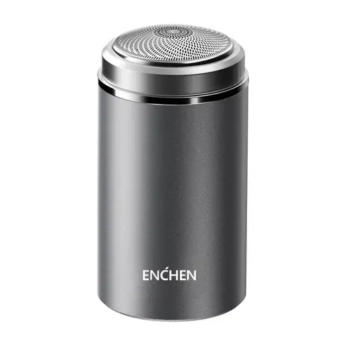 Aparat de ras electric umed/uscat Enchen Z3, Motor 3 W, Autonomie 60 minute, 350 mAh, Lame flexibile (Gri)