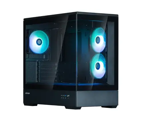 Carcasa Zalman P30 V2, Mini Tower, fara sursa (Negru)