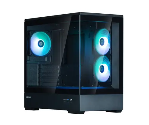 Carcasa Zalman P30 V2, Mini Tower, fara sursa (Negru)