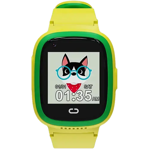 Smartwatch copii CANYON Sunny KW-48, 4G VoLTE, GPS, 512MB Flash, Camera, IP67 (Verde)