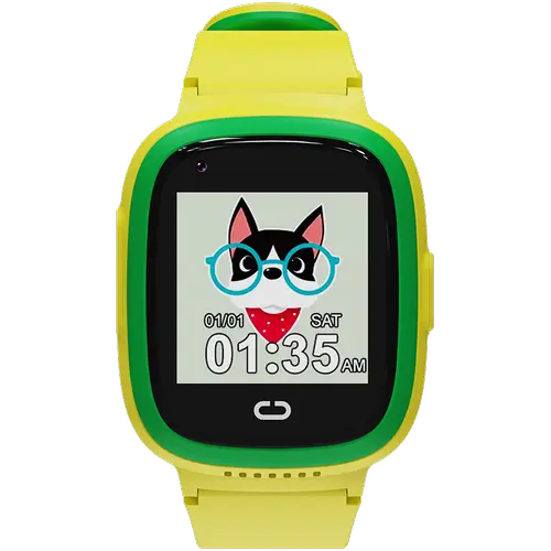 Smartwatch copii CANYON Sunny KW-48, 4G VoLTE, GPS, 512MB Flash, Camera, IP67 (Verde)