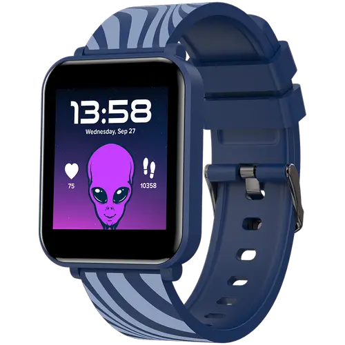 Smartwatch copii CANYON Joyce KW-43, Dual Bluetooth, Android/iOS, 25 moduri sport, Camera,  IP67 (Albastru)