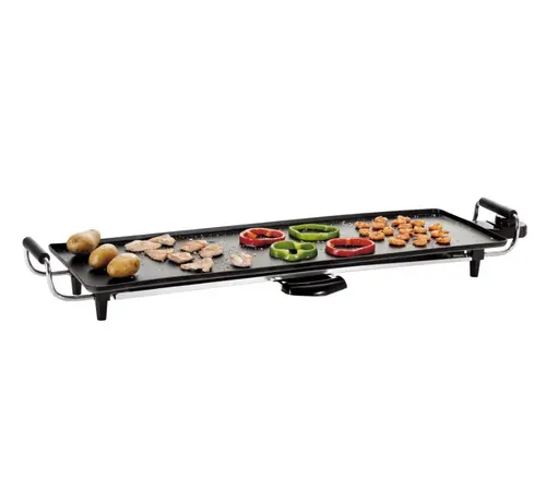 Gratar electric Teppan Yaki DomoClip DOM182, 1800 W, 70x23cm (Negru)