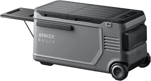 Frigider portabil Anker Solix EverFrost 2 Powered Cooler 58L, cu baterie inclusa (Gri)