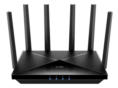Router Wireless Cudy WR11000, Tri-Band, Wi-Fi 7, Quad-Core 1.5GHz, 128MB/512MB Flash/RAM, 4 Porturi 2.5G, MLO, Cudy Mesh