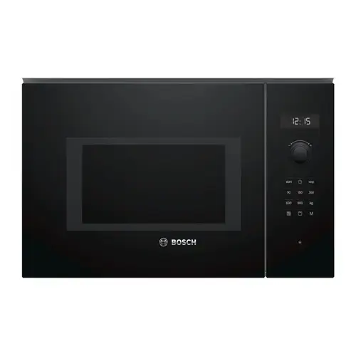 Cuptor cu microunde incorporabil Bosch Serie 6 BEL554MB0, 25L, 900W (Negru/Inox)