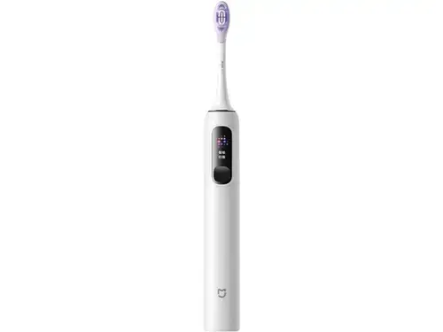 Periuta de dinti Xiaomi Oscillation Toothbrush Pro BHR07ZYEU, Display color, Autonomie 180 zile, Senzor cu 6 axe, IPX8 (Alb)