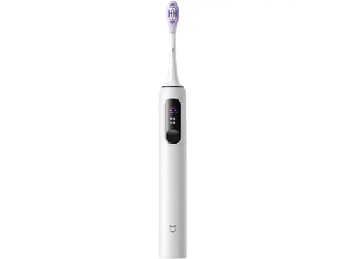 Periuta de dinti Xiaomi Oscillation Toothbrush Pro BHR07ZYEU, Display color, Autonomie 180 zile, Senzor cu 6 axe, IPX8 (Alb)
